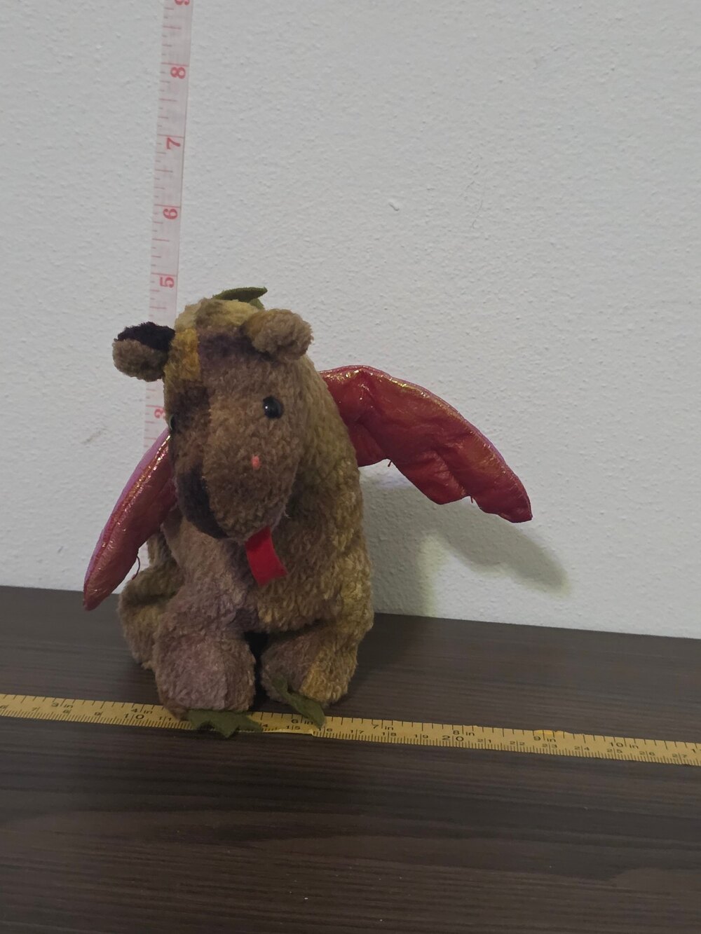 Scorch the Dragon beanie baby